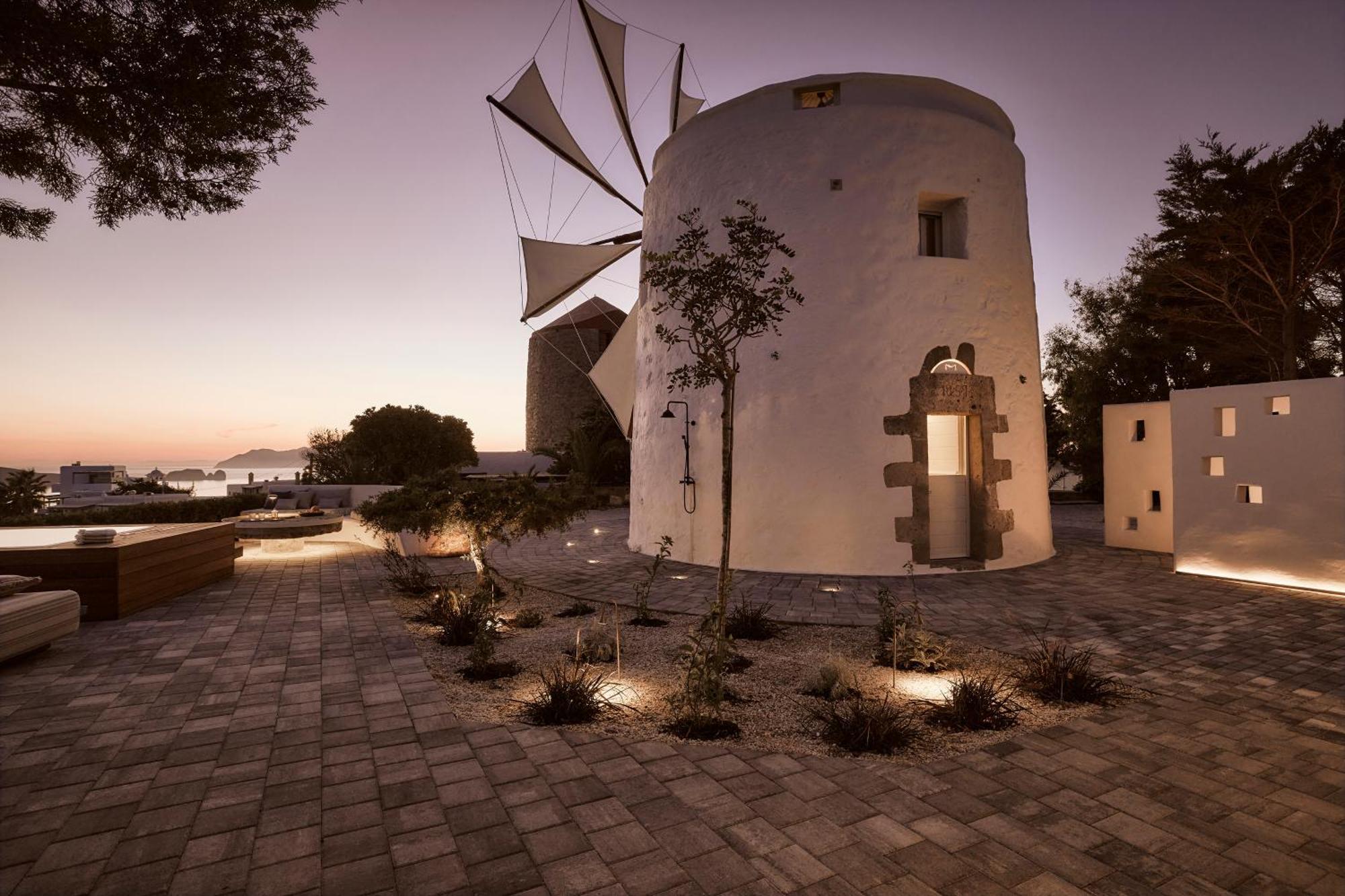 Ferienwohnung Windmill Karamitsos Since 1859 Trypiti Exterior foto