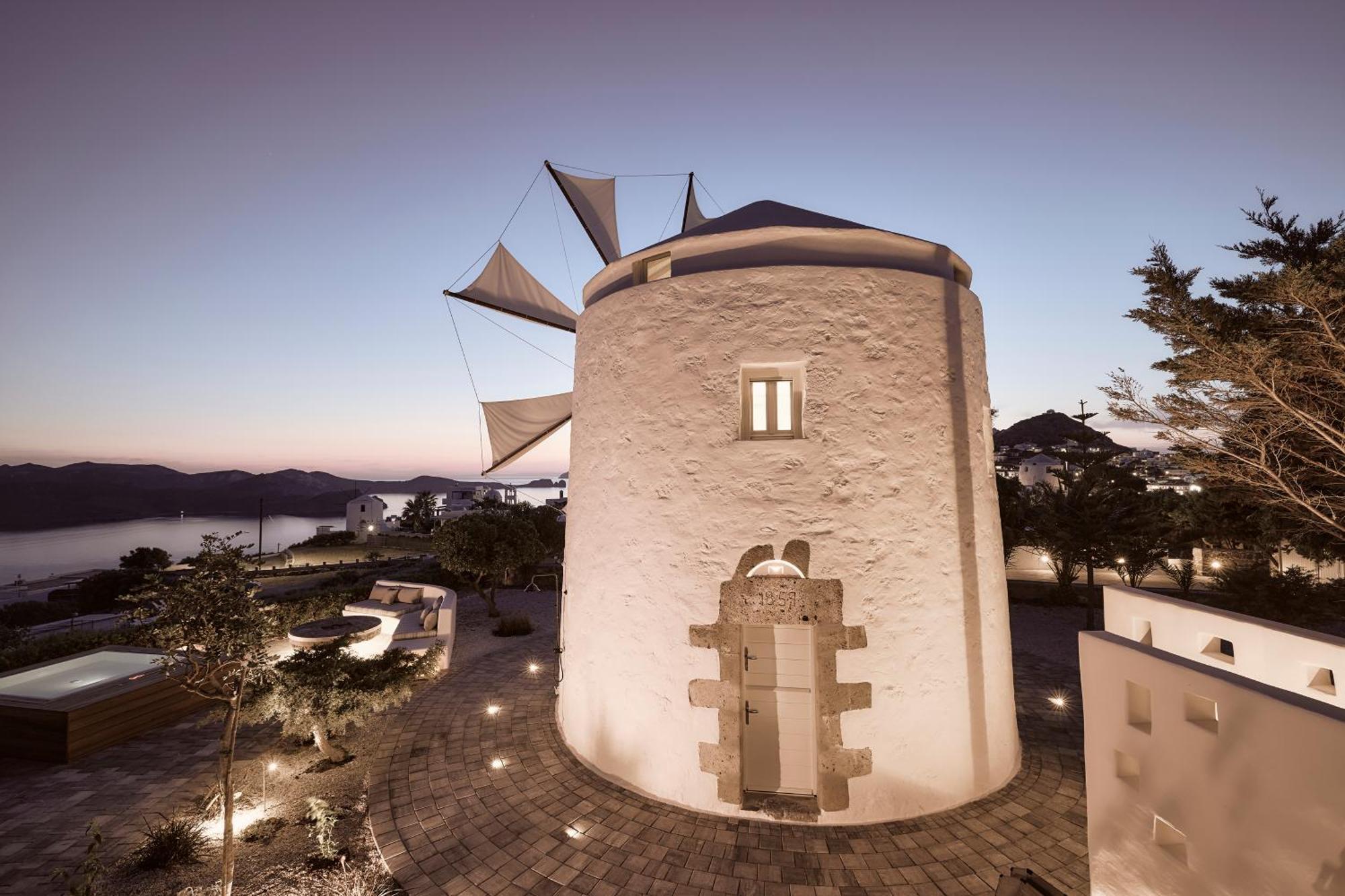 Ferienwohnung Windmill Karamitsos Since 1859 Trypiti Exterior foto