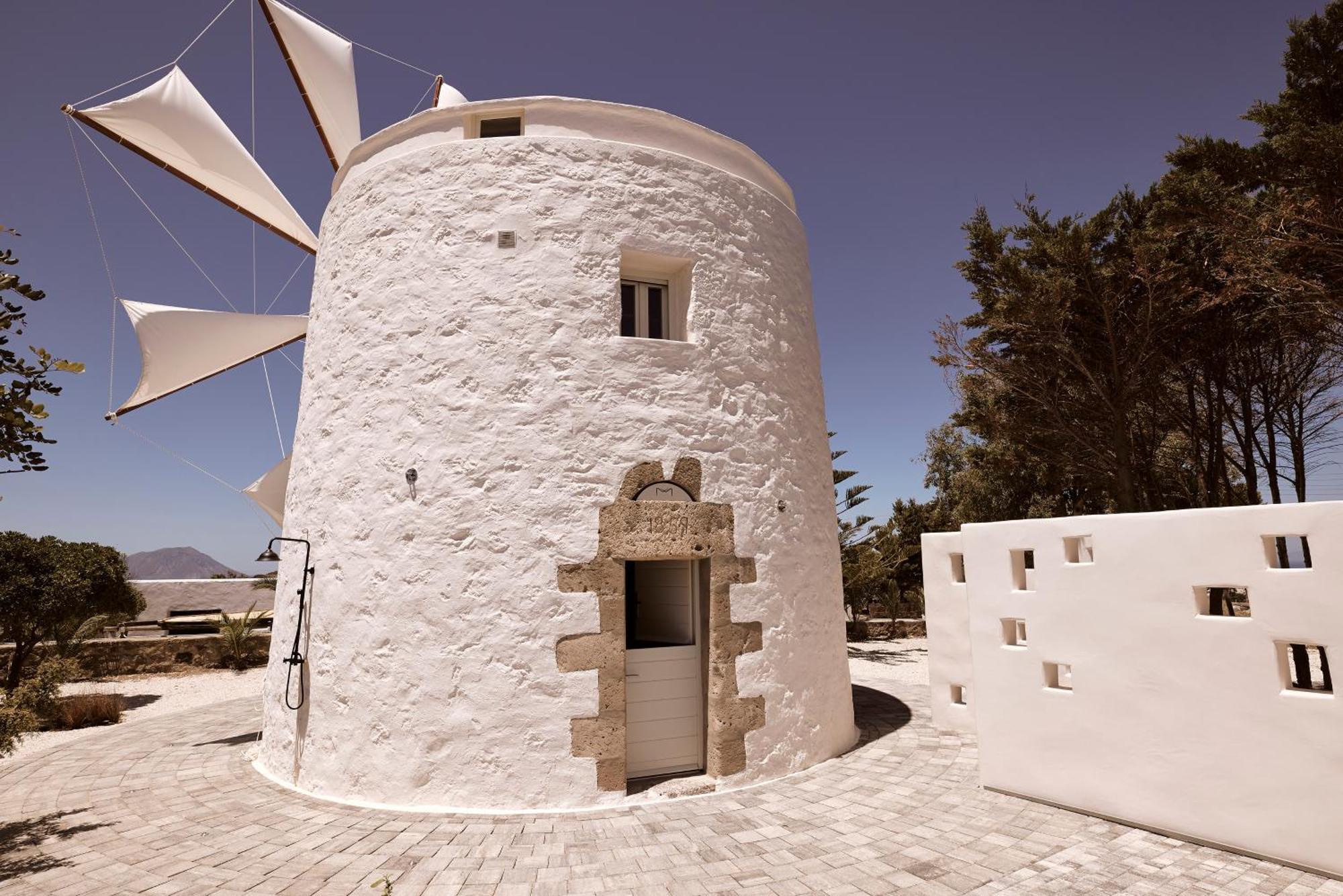 Ferienwohnung Windmill Karamitsos Since 1859 Trypiti Exterior foto