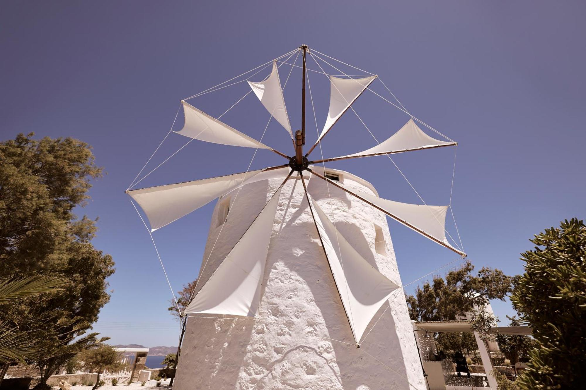 Ferienwohnung Windmill Karamitsos Since 1859 Trypiti Exterior foto